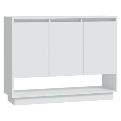 Credenza Bianca 97x31x75 cm in Truciolato - homemem39