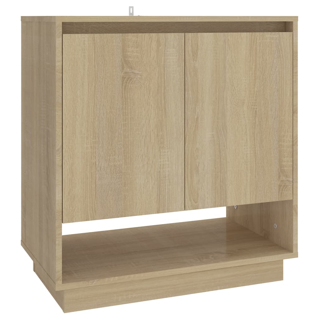 Credenza Rovere Sonoma 70x41x75 cm in Truciolato - homemem39