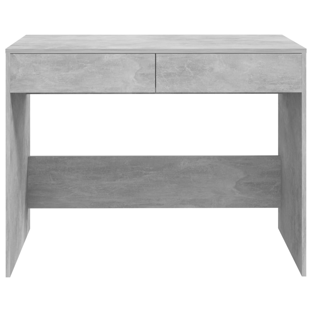 Scrivania Grigio Cemento 101x50x76,5 cm in Truciolato - homemem39