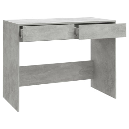 Scrivania Grigio Cemento 101x50x76,5 cm in Truciolato - homemem39