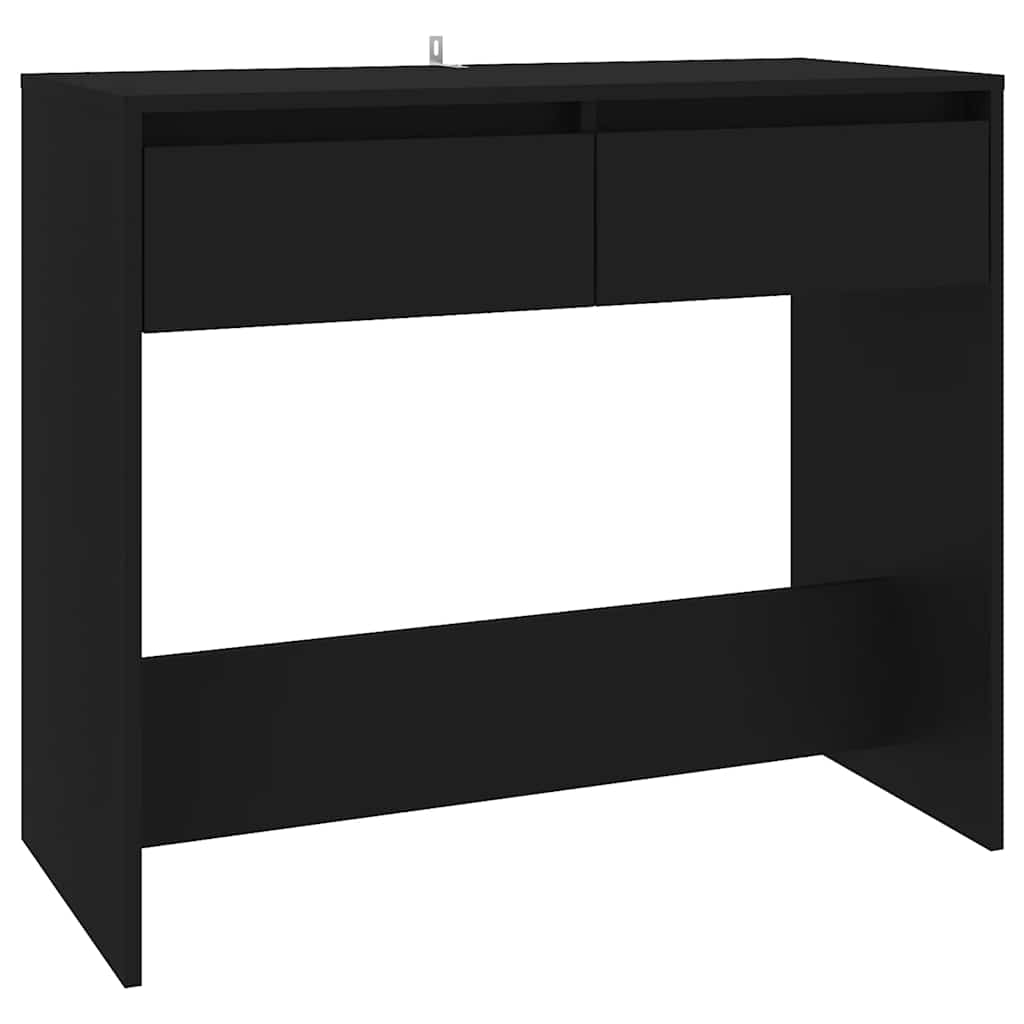 Tavolo Consolle Nero 89x41x76,5 cm in Acciaio | homemem39