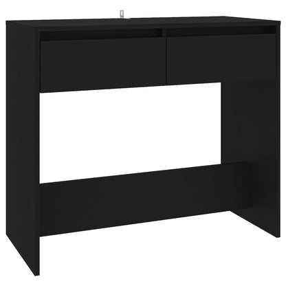 Tavolo Consolle Nero 89x41x76,5 cm in Acciaio - homemem39
