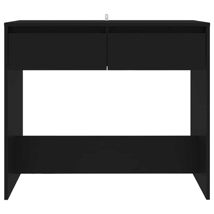 Tavolo Consolle Nero 89x41x76,5 cm in Acciaio | homemem39