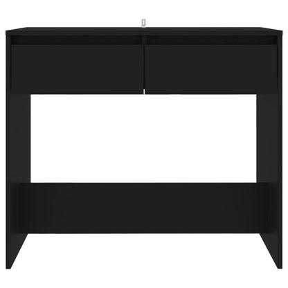 Tavolo Consolle Nero 89x41x76,5 cm in Acciaio - homemem39