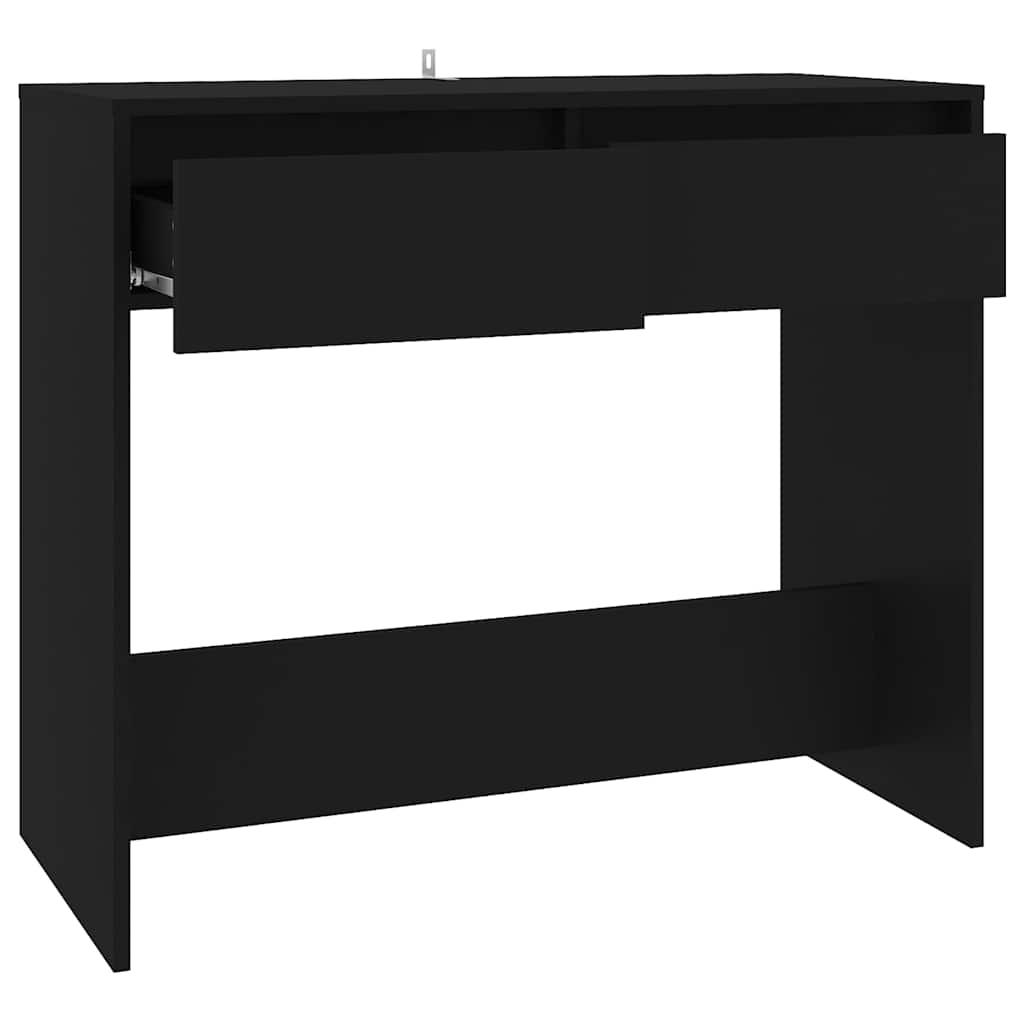 Tavolo Consolle Nero 89x41x76,5 cm in Acciaio | homemem39