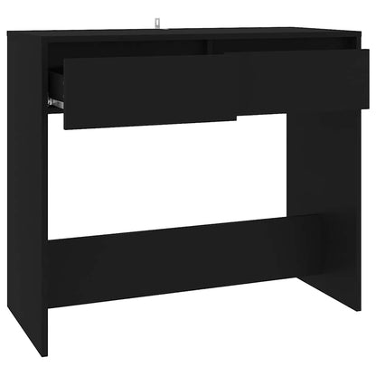 Tavolo Consolle Nero 89x41x76,5 cm in Acciaio | homemem39