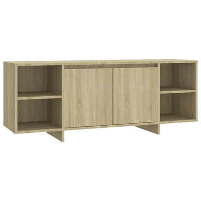 Mobile Porta TV Rovere Sonoma 130x35x50 cm in Truciolato - homemem39