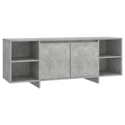 Mobile TV Grigio Cemento 130x35x50 cm in Truciolato - homemem39