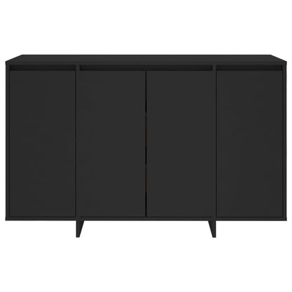 Credenza Nera 120x41x75 cm in Truciolato - homemem39