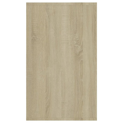 Credenza con 3 Cassetti Rovere Sonoma 120x41x75cm in Truciolato - homemem39