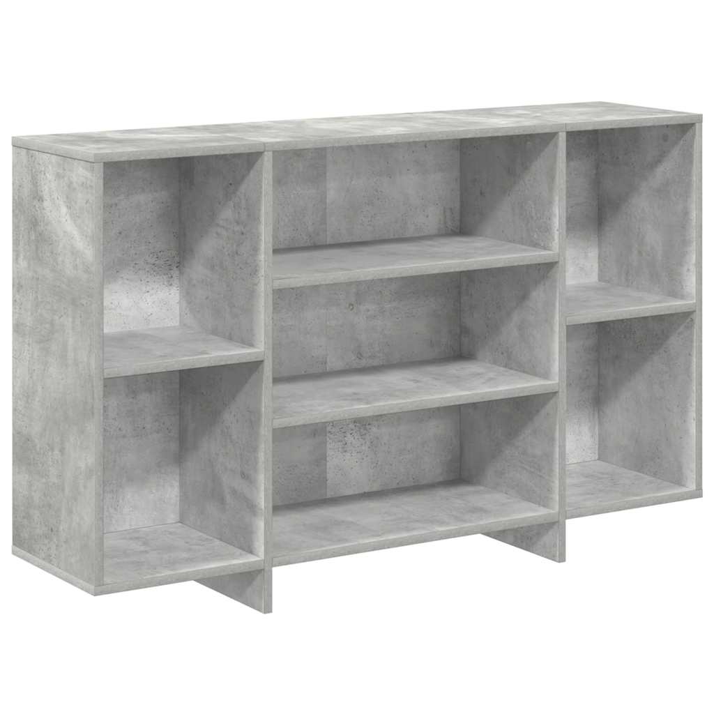 Credenza Grigio Cemento 120x30x75 cm in Truciolato - homemem39