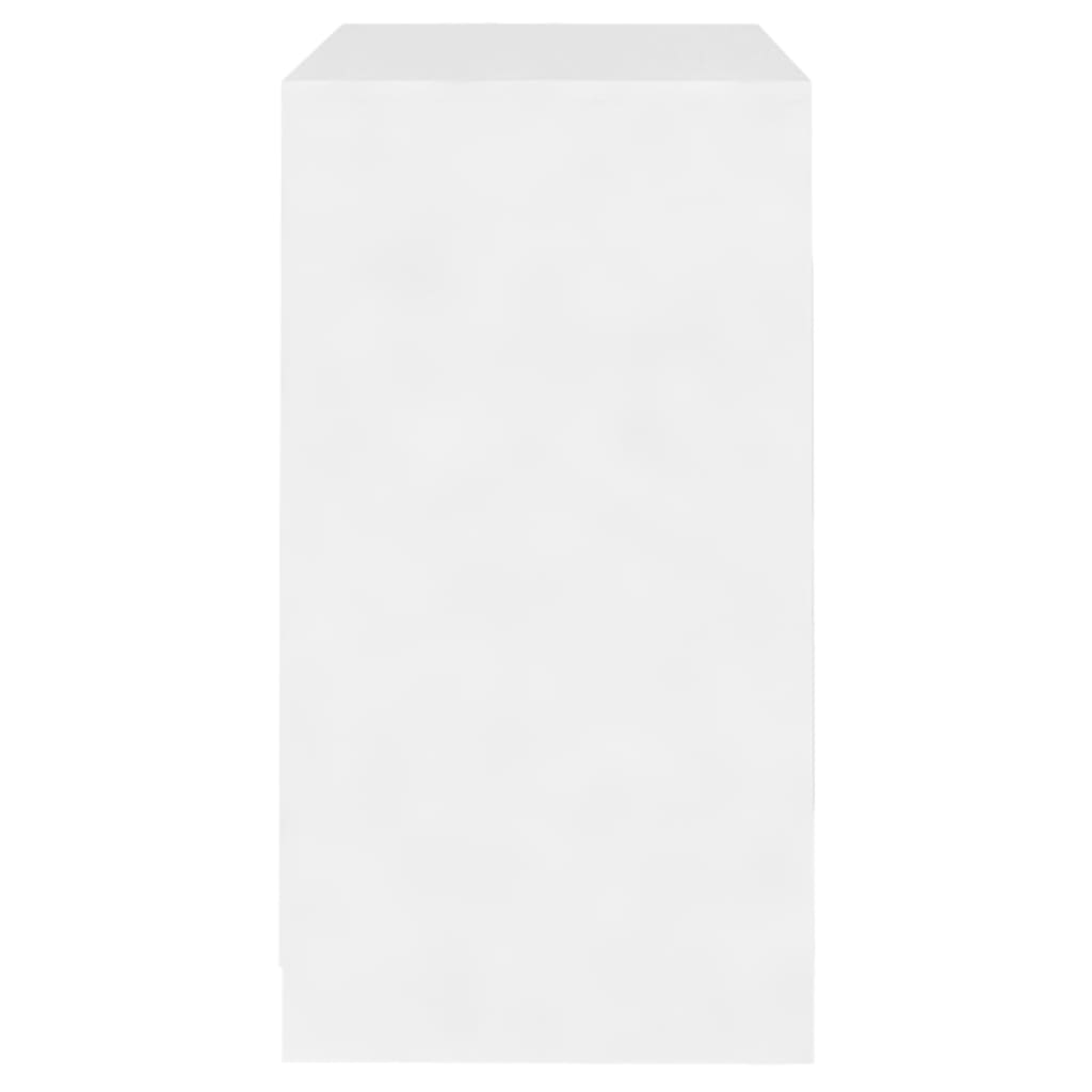 Credenza Bianca 70x41x75 cm in Legno Multistrato - homemem39