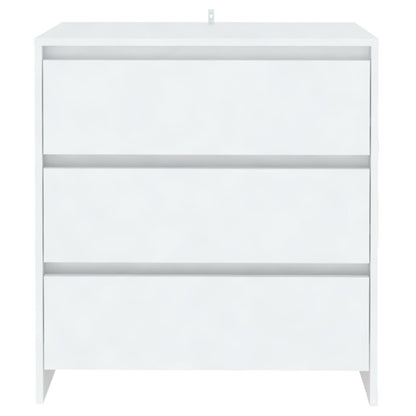 Credenza Bianca 70x41x75 cm in Truciolato - homemem39