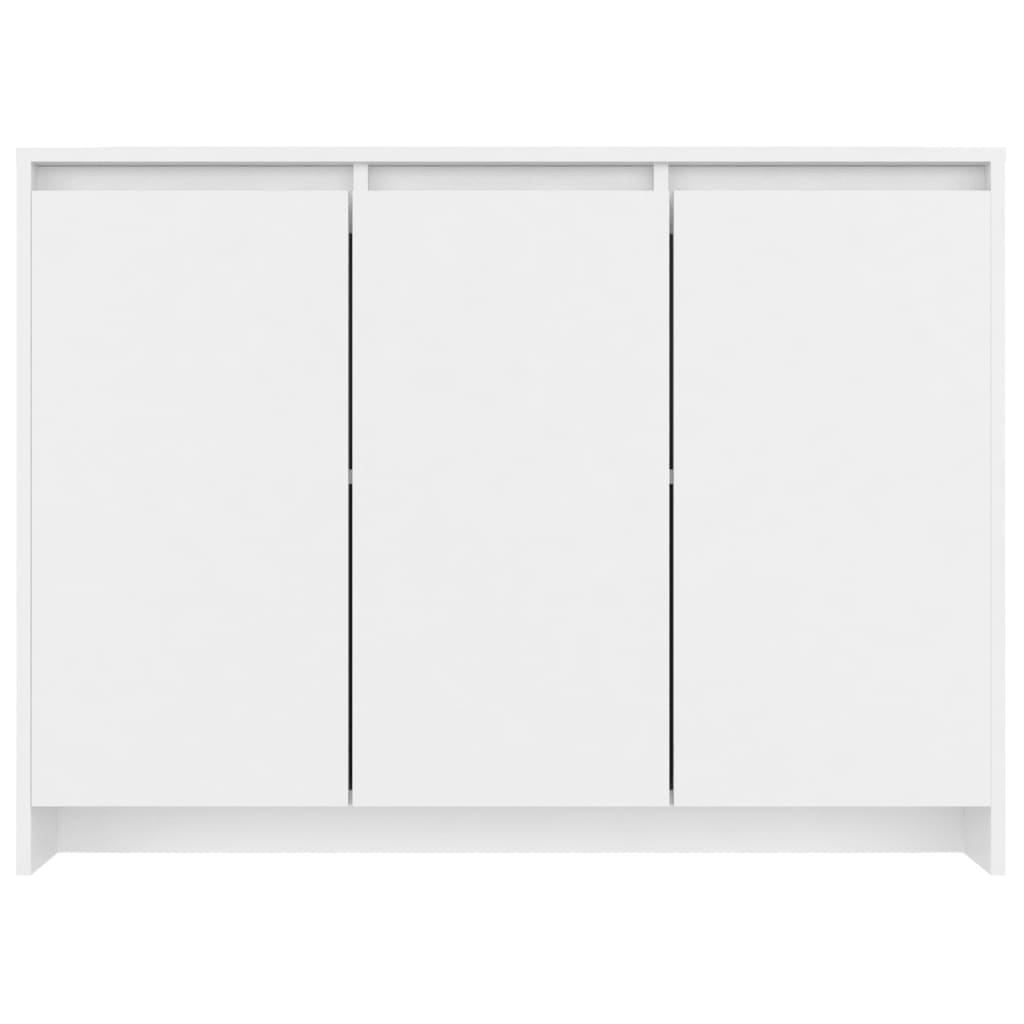 Credenza Bianca 102x33x75 cm in Truciolato - homemem39