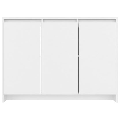 Credenza Bianca 102x33x75 cm in Truciolato - homemem39