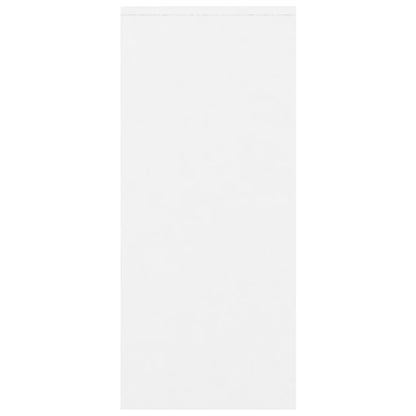 Credenza Bianca 102x33x75 cm in Truciolato - homemem39
