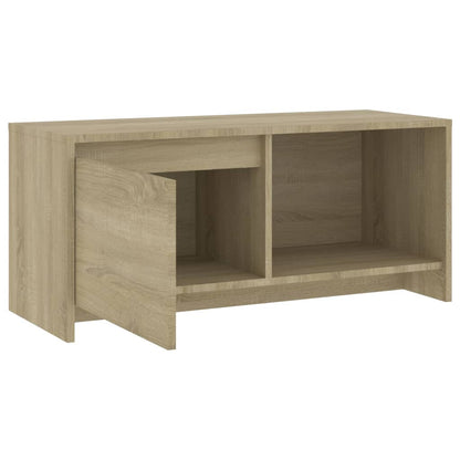 Mobile Porta TV Rovere Sonoma 90x35x40 cm in Truciolato - homemem39
