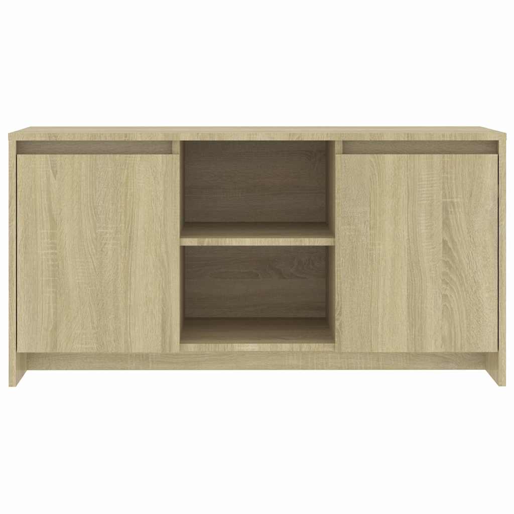 Mobile Porta TV Rovere Sonoma 102x37,5x52,5 cm in Truciolato