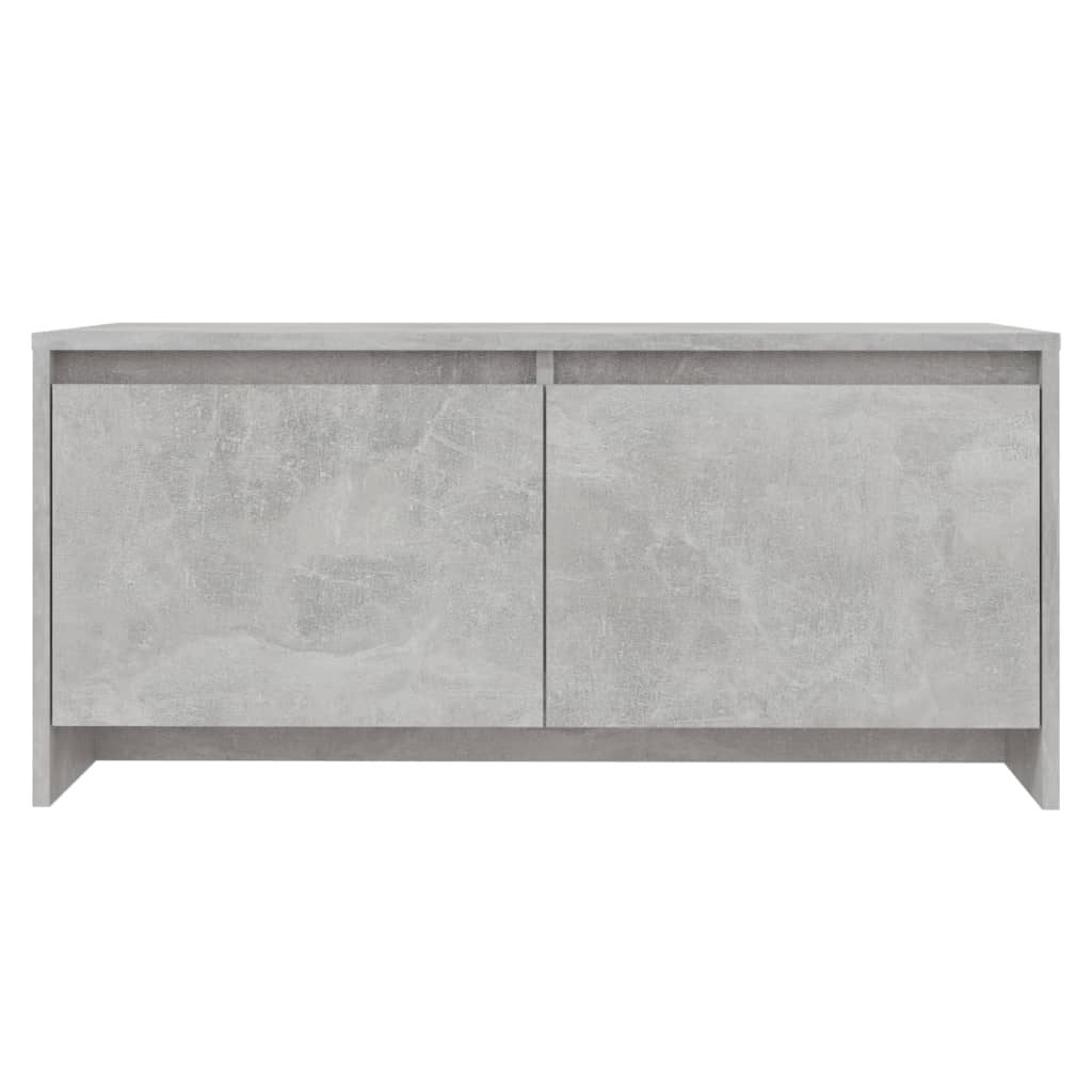 Tavolino da Salotto Grigio Cemento 90x50x41,5 cm in Truciolato | homemem39