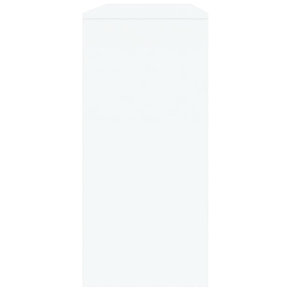 Tavolo Consolle Bianco 100x35x76,5 cm in Truciolato | homemem39