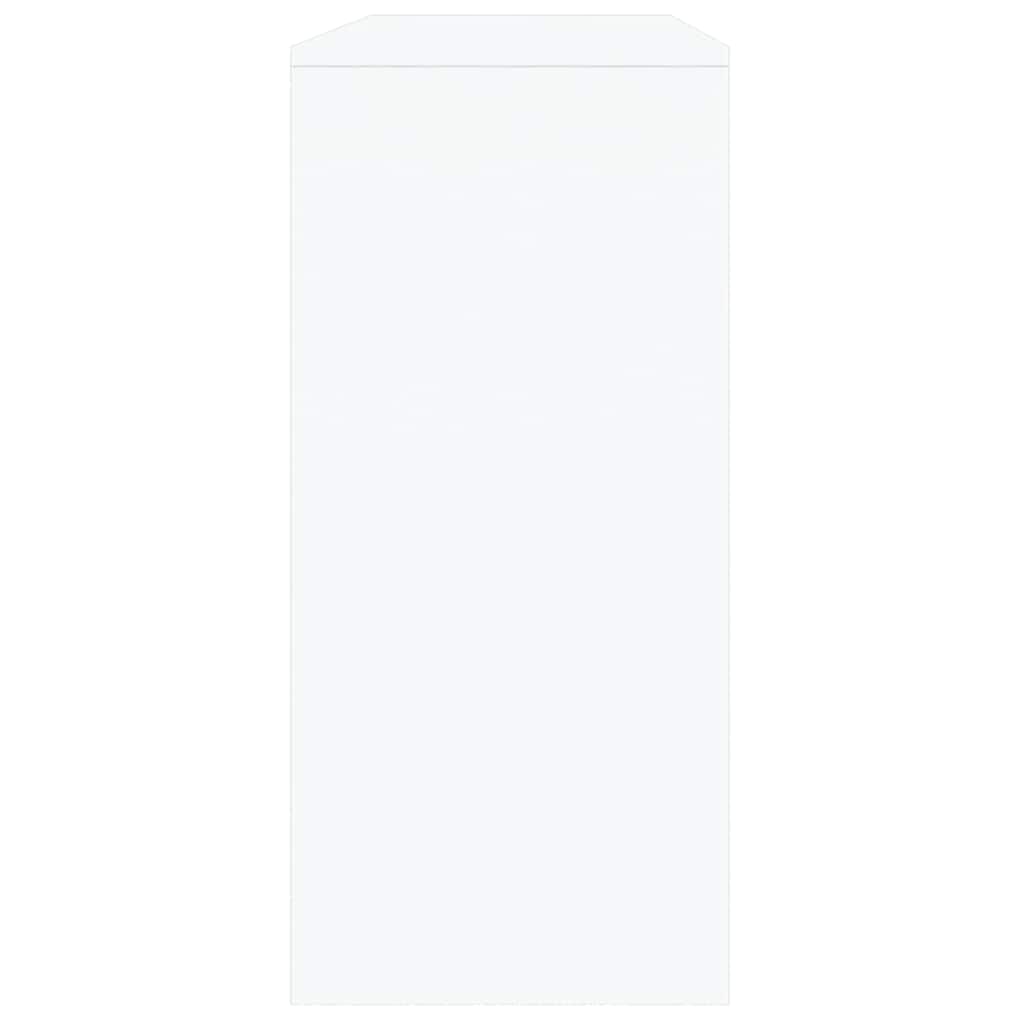 Tavolo Consolle Bianco 100x35x76,5 cm in Truciolato