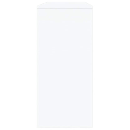 Tavolo Consolle Bianco 100x35x76,5 cm in Truciolato