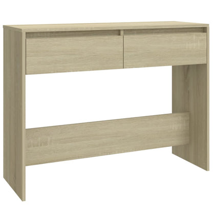 Tavolo Consolle Rovere Sonoma 100x35x76,5 cm in Truciolato - homemem39