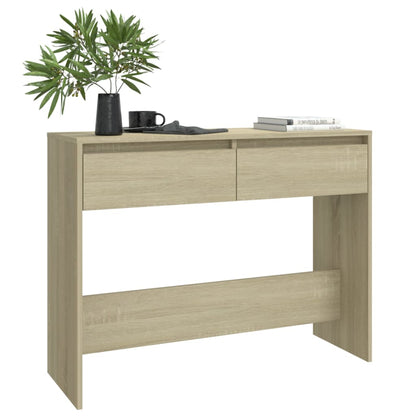Tavolo Consolle Rovere Sonoma 100x35x76,5 cm in Truciolato - homemem39