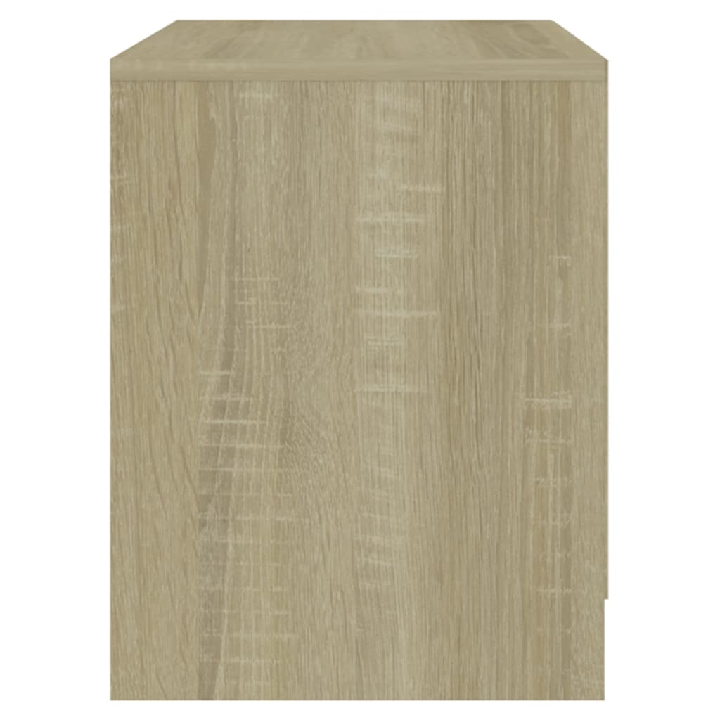 Comodino Rovere Sonoma 45x34,5x44,5 cm in Truciolato - homemem39