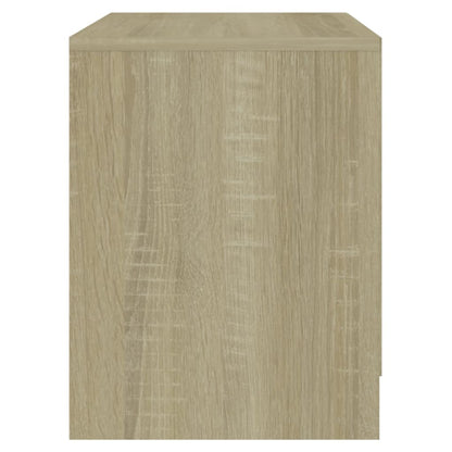 Comodino Rovere Sonoma 45x34,5x44,5 cm in Truciolato - homemem39