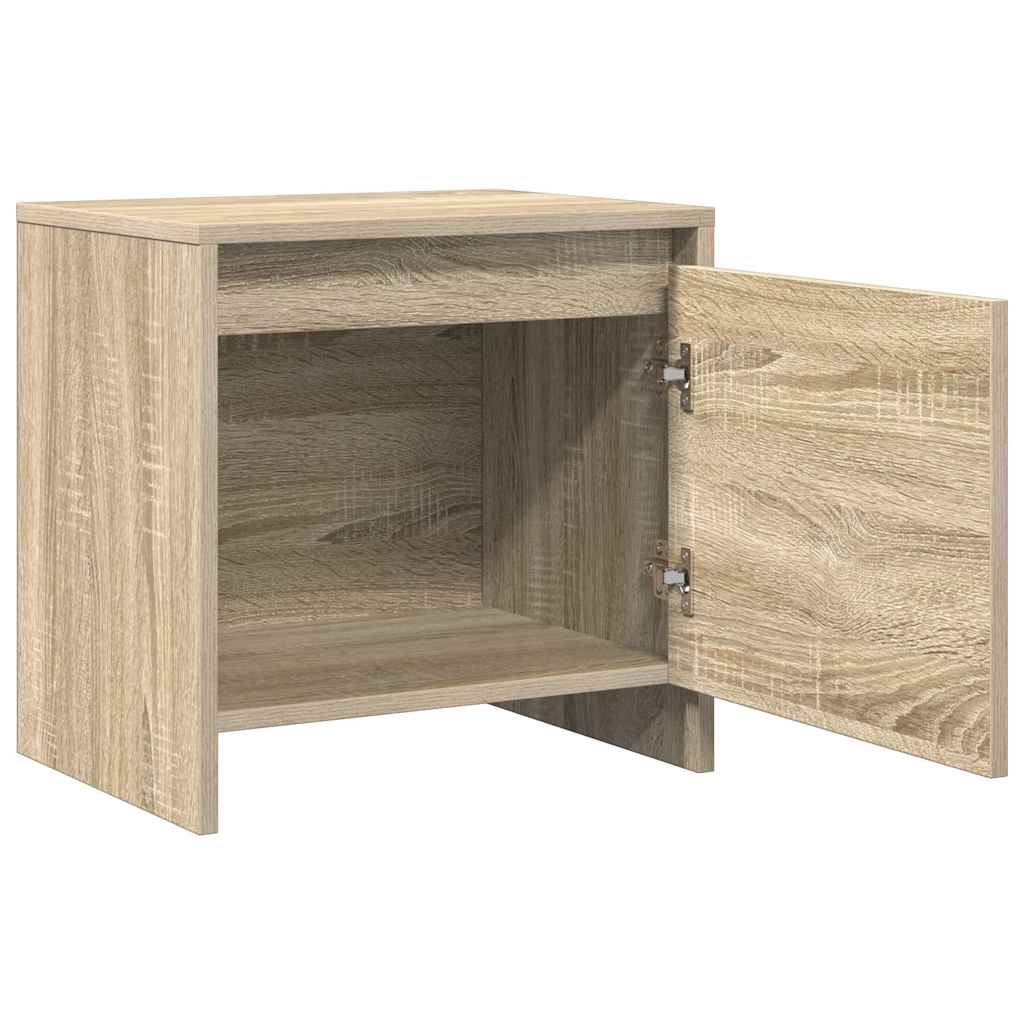 Comodini 2 pz Rovere Sonoma 45x34x44,5 cm in Truciolato | homemem39