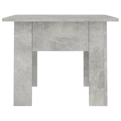 Tavolino da Caffè Grigio Cemento 55x55x42 cm in Truciolato | homemem39