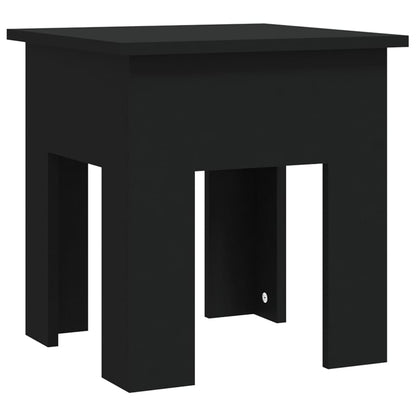 Tavolino da Salotto Nero 40x40x42 cm in Truciolato | homemem39