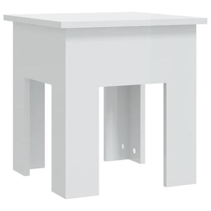 Tavolino da Salotto Bianco 40x40x42 cm in Truciolato | homemem39