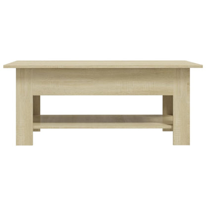 Tavolino da Salotto Rovere Sonoma 102x55x42 cm in Truciolato | homemem39