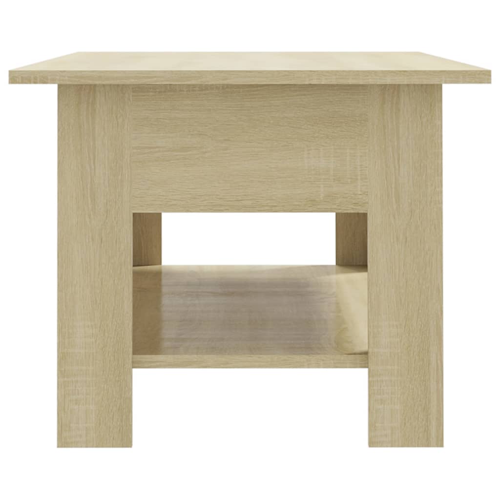 Tavolino da Salotto Rovere Sonoma 102x55x42 cm in Truciolato | homemem39