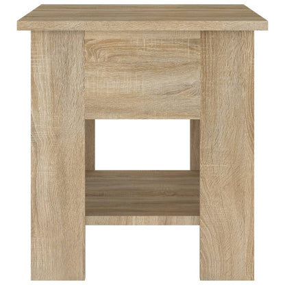 Tavolino da Salotto Rovere Sonoma 40x40x42 cm Legno Multistrato