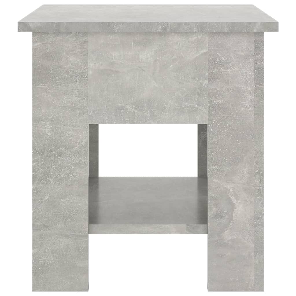 Tavolino da Salotto Grigio 40x40x42 cm in Legno Multistrato | homemem39