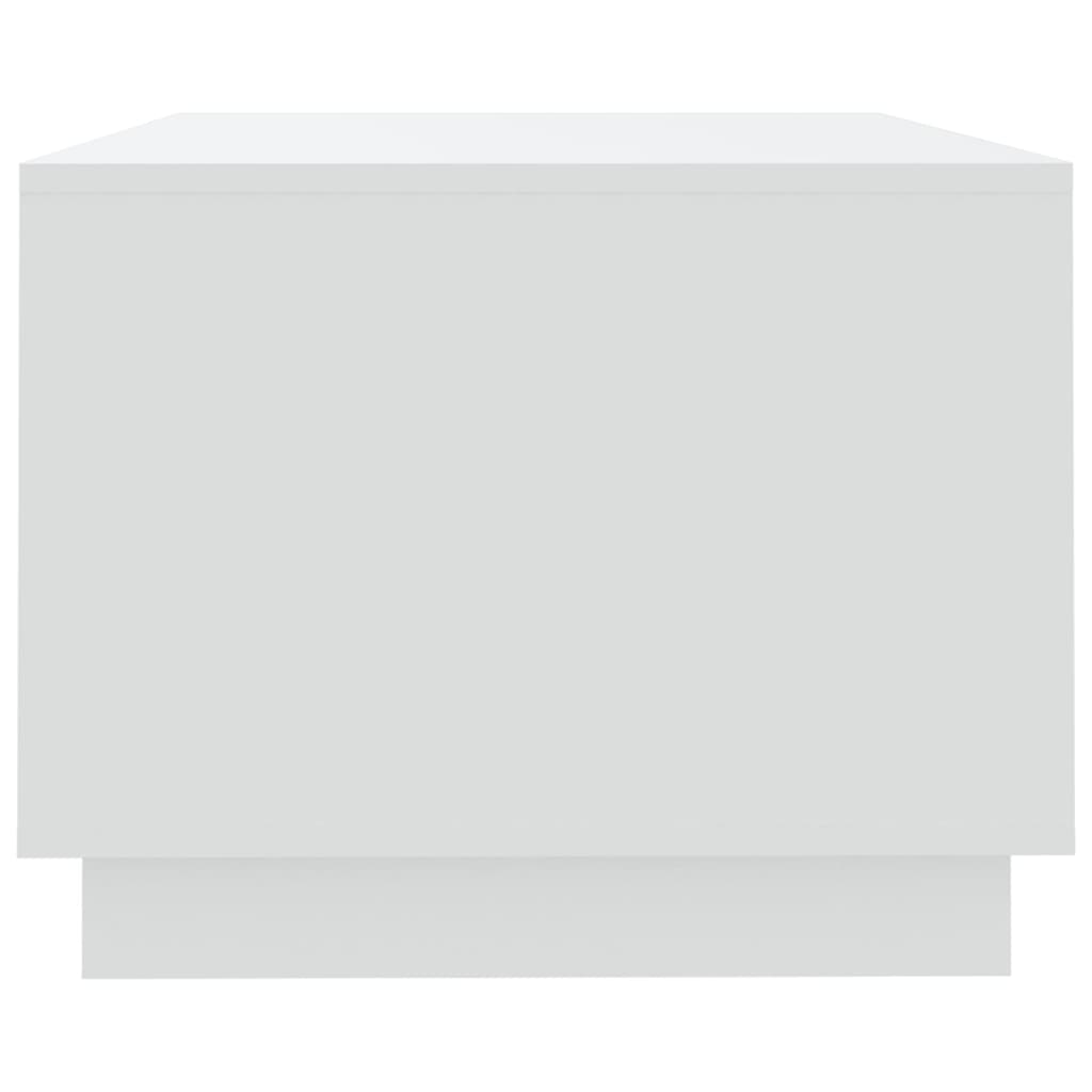 Tavolino da Salotto Bianco 102x55x43 cm in Truciolato | homemem39