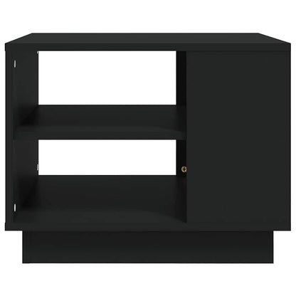 Tavolino da Salotto Nero 55x55x43 cm in Truciolato | homemem39