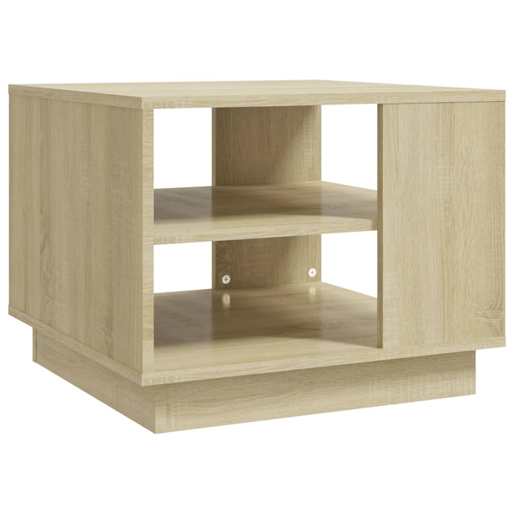 Tavolino da Salotto Rovere Sonoma 55x55x43 cm in Truciolato | homemem39