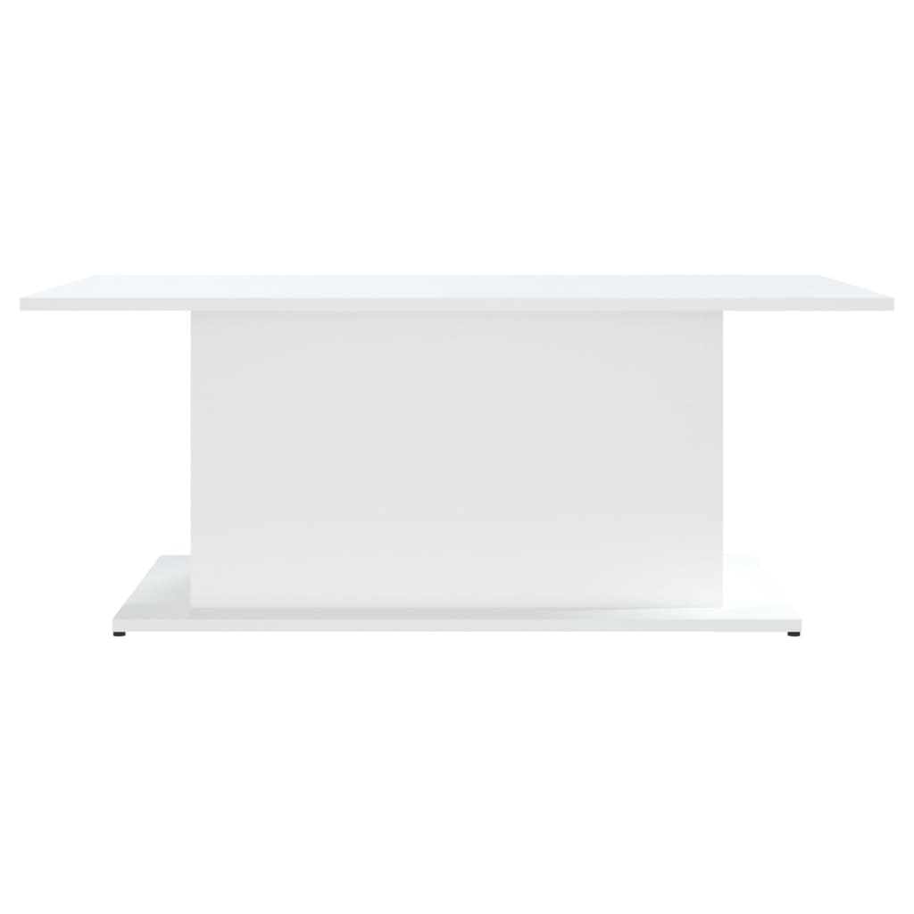 Tavolino da Salotto Bianco 102x55,5x40 cm in Truciolato | homemem39