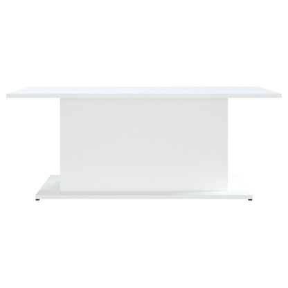 Tavolino da Salotto Bianco 102x55,5x40 cm in Truciolato | homemem39