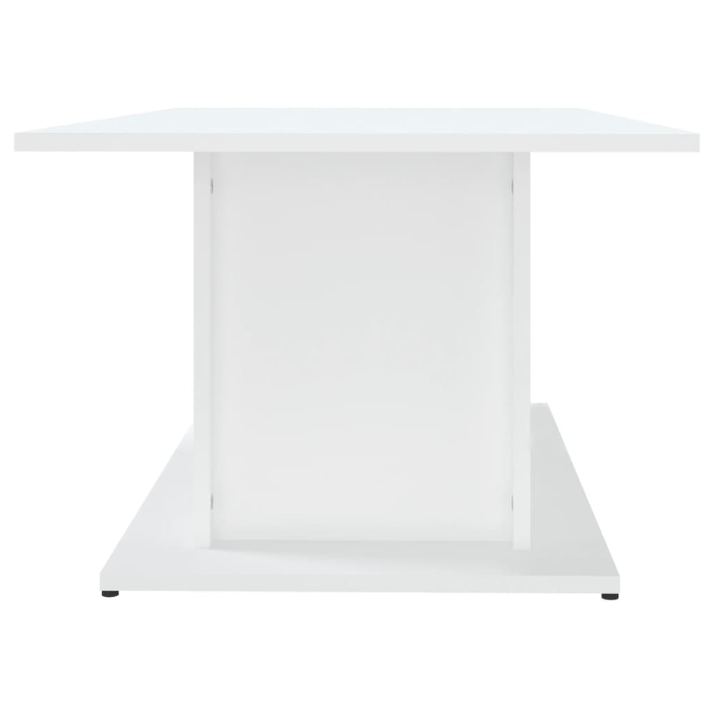 Tavolino da Salotto Bianco 102x55,5x40 cm in Truciolato | homemem39