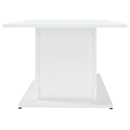 Tavolino da Salotto Bianco 102x55,5x40 cm in Truciolato | homemem39