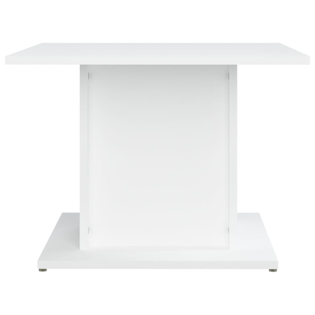 Tavolino da Salotto Bianco 55,5x55,5x40 cm in Truciolato | homemem39