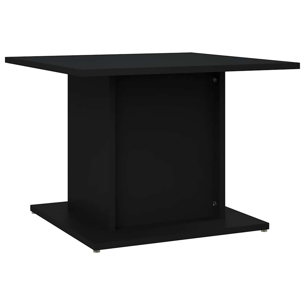 Tavolino da Salotto Nero 55,5x55,5x40 cm in Truciolato | homemem39