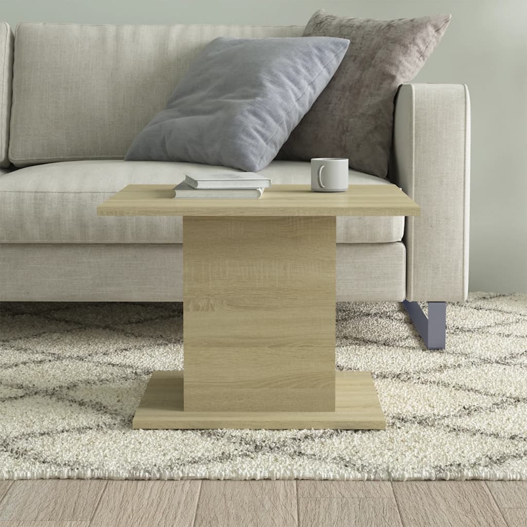 Tavolino da Salotto Rovere Sonoma 55,5x55,5x40 cm in Truciolato | homemem39