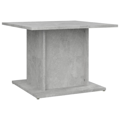 Tavolino da Salotto Grigio Cemento 55,5x55,5x40cm in Truciolato | homemem39