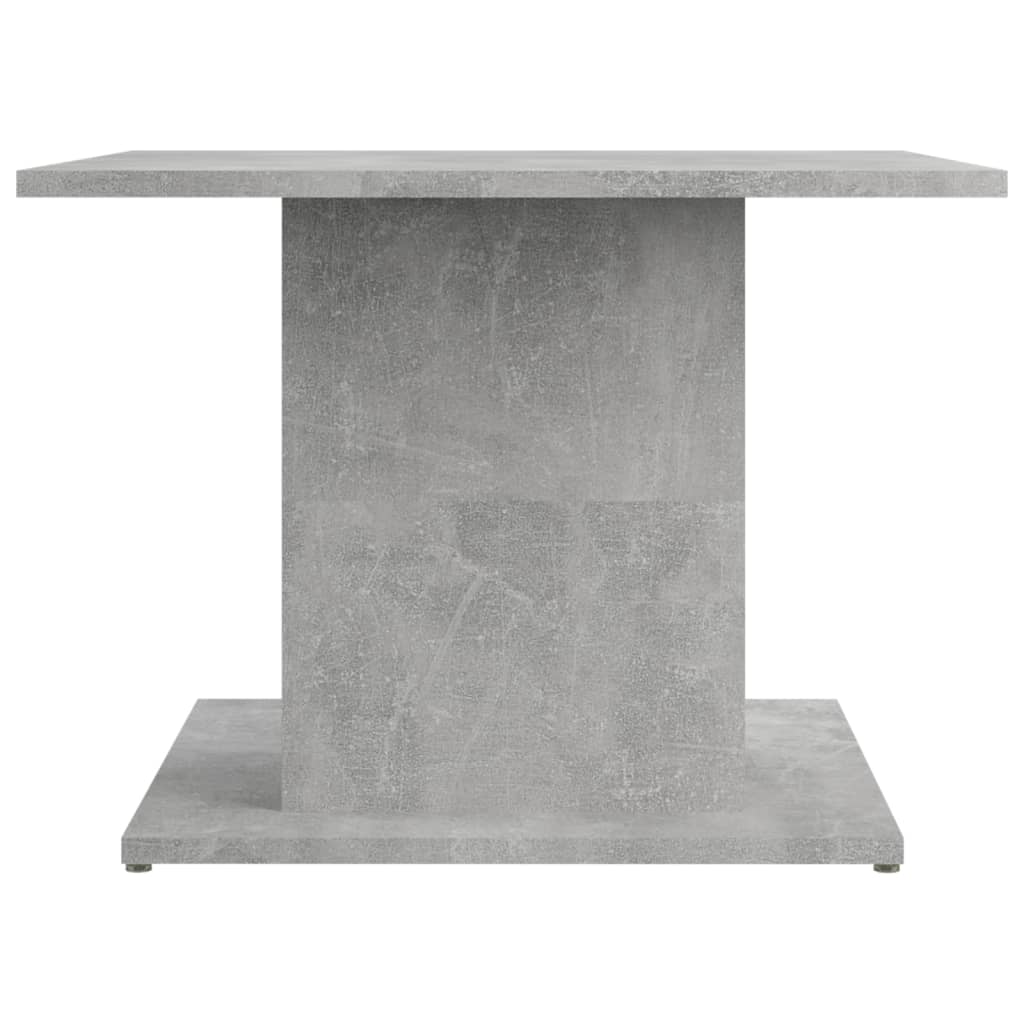 Tavolino da Salotto Grigio Cemento 55,5x55,5x40cm in Truciolato | homemem39